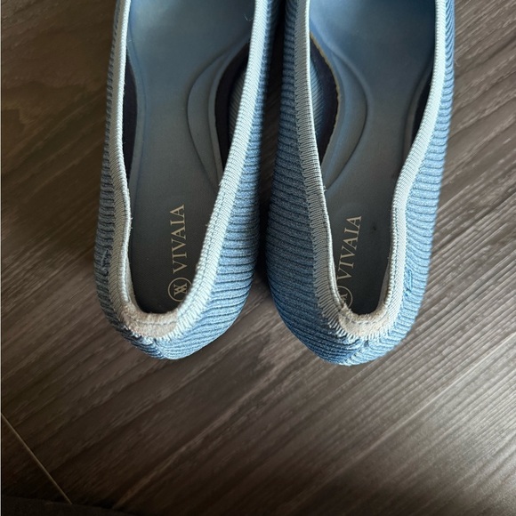 Vivaia Melody 2.0 Square Toe Chunky Heel Denim Blue - Picture 11 of 11